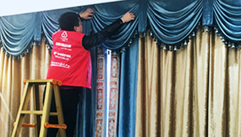 窗簾清洗很苦惱？